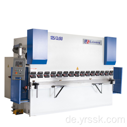 WC67K 100T 3200 mm Hydraulikpressebremse, CNC -Pressebremse, Metallbiegermaschine
